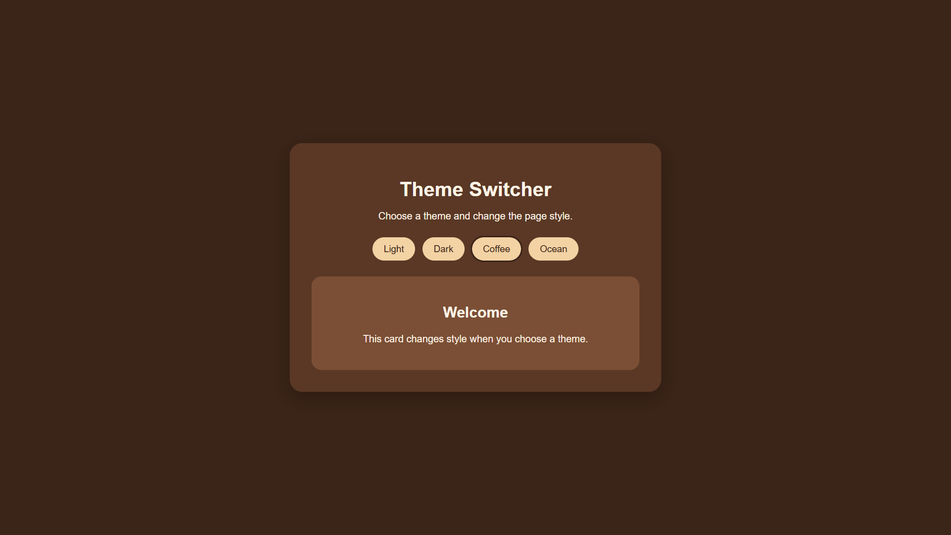 Theme Switcher